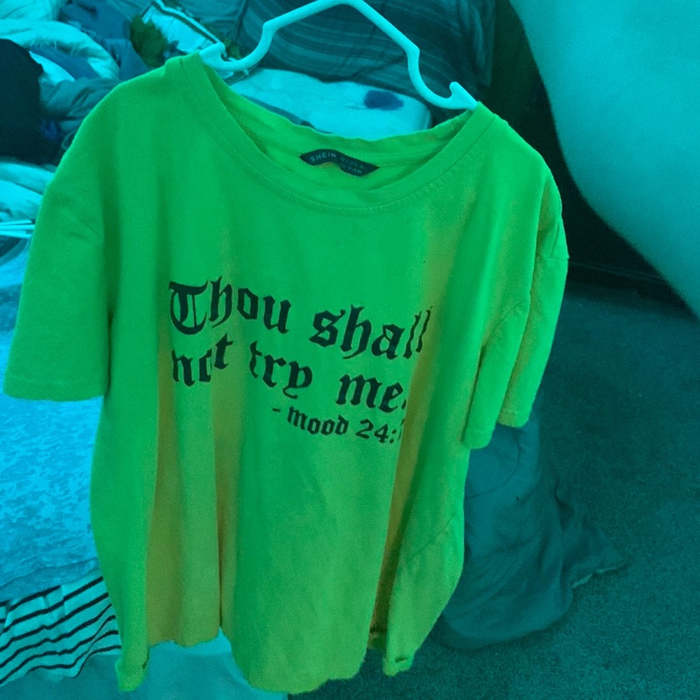 Yellow Christian shirt